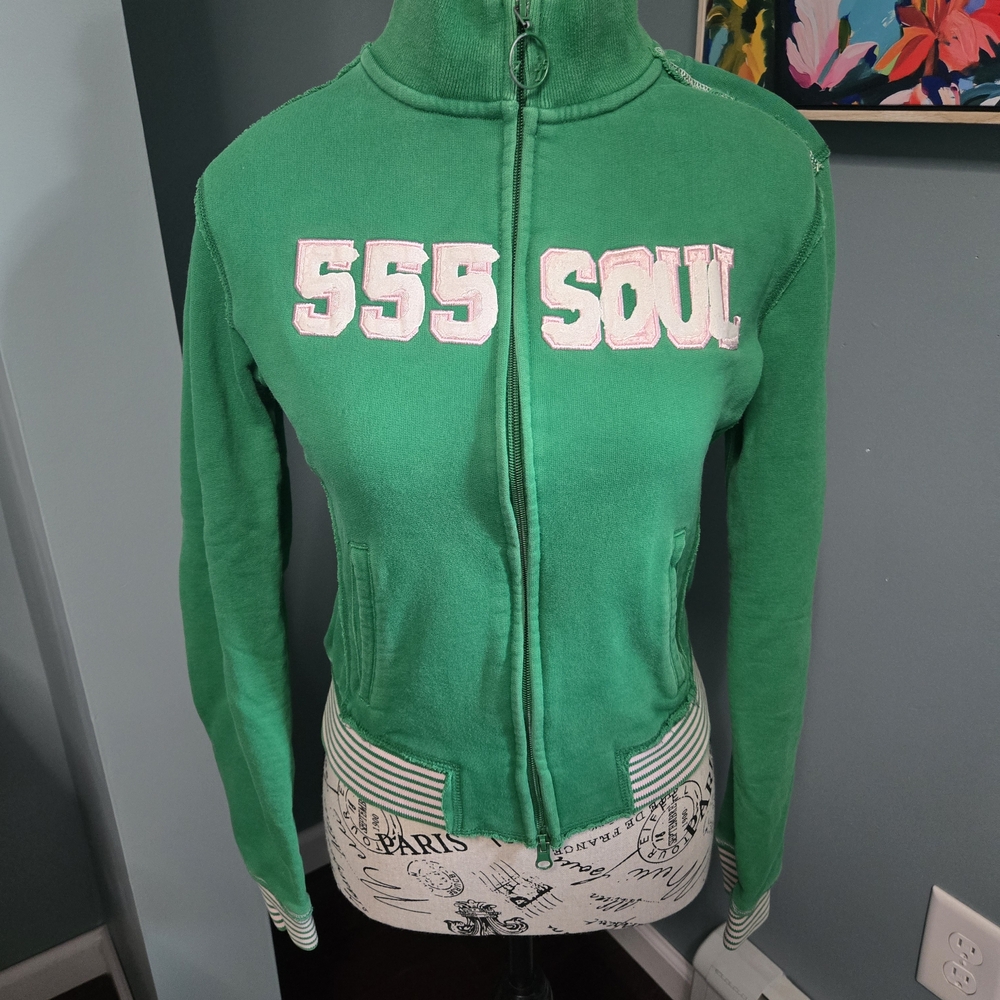 Triple Five Soul Green Women's Sweater